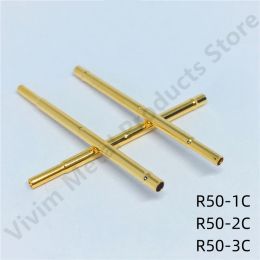 R50 Series PCB Test Probe Receptacle Pogo Pin Connect Socket R50-2S 1S 3S 1C 2C 3C 1W 2W 3W Spring Test Pin P50-B P50-B1 0.68mm