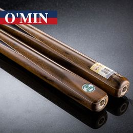 New O'min 3 4 Snooker Cue Stick Billiards 10mm Tips Star Marks Model 3 4 Snooker Cues Case Set China