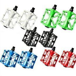 Aluminium Alloy Pedals Ball Bearing Outdoor Sport Mountain Bike Pedals Bicycle Parts Bike Flat Platform Cycling Tool