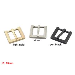 1 pcs Zinc Alloy Metal Belt Buckle End Bar Heel Bar Roller Buckle Single Pin Half Buckle Bag Leather Craft Strap Garment Webbing