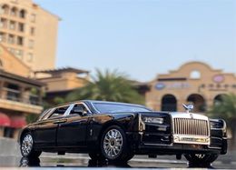 124 RollsRoyce Phantom Alloy Car Model Diecasts Toy Vehicles Metal Toy Car Model Simulation Sound Light Collection Kids Gift 24359804