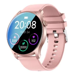 Watches New Arrival 2023 SmartWatch Wristband Ladies Men KC08 Digital NFC Inteligentes Blood Oxygen Monitor IOS Android Compatible Reloj