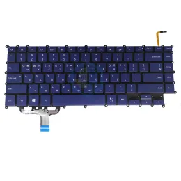 Keyboards KR Korean Backlit Keyboard for Samsung NP950SBE 950SBE NT950SBE 951SBE Notebook 9 Pen 15'' Laptop Keyboard BA5904358B