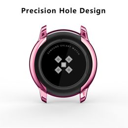 Soft Screen Protective Case for Samsung Galaxy Watch Active SM-R500 Thin TPU Full Cover Protector Shell Frame Bumper Accessories