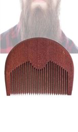Brand New 10pcslot Pocket Hair Beard Comb Amodong Wood Fine Tooth Hair Care Styling Tool Anti Static Perfect for beard Oil Comp1577875