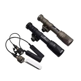 Tactical Flashlight M600V M600W Strong Flash White Light Flashlight Outdoor Lighting LED Light 800 Lumens With Rattail Crown