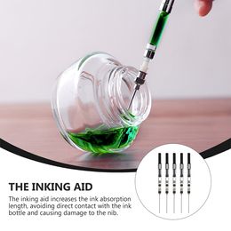 Ink Syringe Pen Filler Fountain Absorber Converter Spring Needle Tool Refill For Auxiliary Filling Tip Assistant Cartridge