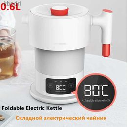 Electric Kettles Foldable mini portable electric kettle with automatic power-off protection 0.6L YQ240410