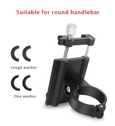 Adjustable Mobile Phone Holder Handlebar Clip Stand GPS Mount Bracket Rack for Xiaomi M365 M365 Pro Electric Scooter Accessories