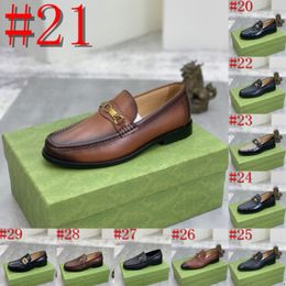 2024 Top Quality Men's Designer Loafers Suede Leather Slip On Brown Black Penny Loafers Men Summer luxurious Dress Shoes Wedding Office Men Genuine Shoes