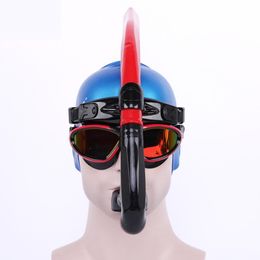 Training Front Breathing Professional Adjustable Underwater Adults Swimming Soft Silicone Diving Snorkel Snorkeling Tube Dry