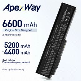 Batteries 11.1V Laptop Battery For Asus N53SV N53 N53S N53J N61 N61D N61J N61V M50 M50S M50V M50SA M50SV A32N61 A32M50 L062066 6600mAh