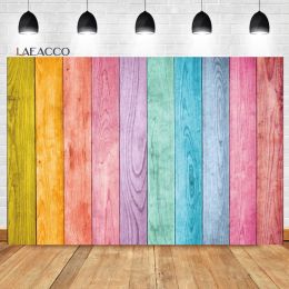 Laeacco White Wooden Board Floor Planks Texture Grunge Portrait Photography Backdrops Photo Backgrounds Food Cake Baby Photozone