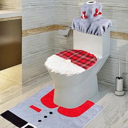 Bath Mats Bathroom Carpet For Toilet Anti Slip Mat Set Rugs And Lid Cover Shower Carpets Floor