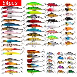 Fishing Lure Set Hard Bait Mini Minnow Floating Swing Crankbait Crazy Wobblers Artificial Bionic Crank Lures 240327