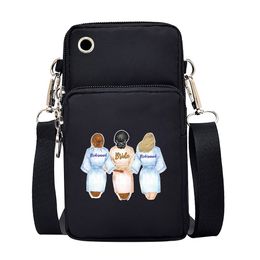 Shoulder Bag Universal Mobile Phone Bag for Samsung/iPhone/Huawei Case Wallet Outdoor Sport Arm Bag Women Phone Pouch Crossbody