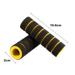 1 Pair Bicycle Handlebar Tape Pieces Handle Bike Scooter Grips Silicone MTB Foam Cuffs BMX Accessories Cycling Sports