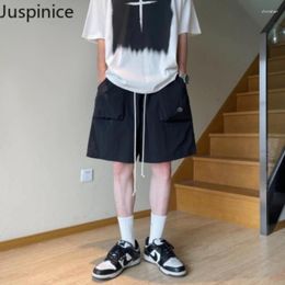 Men's Shorts Summer Quick-drying Colourful 3D Bag Loose Casual High Street Sports Workwear Five-quarter Pants Male Clothes