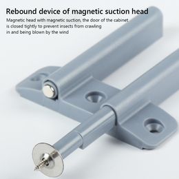 Damper Latch Cupboard Push Hidden Furniture Hardware Cabinet Catch Buffer Kitchen Pulls Magnetic Stop Drawer Soft Handle Home