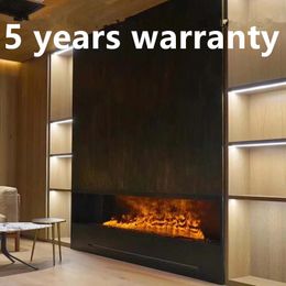 5 Years Warranty 150 CM Steam 3d Chimney Water Vapor Electric Fireplace Stoves