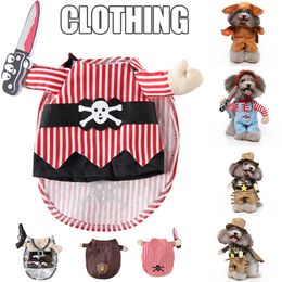 Halloween Pet Costume Funny Cosplay Cat Clothing Set Small Medium Breeds Dog Role Play Suit xqmg Cat Costumes Cat Supplies Pet