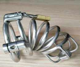 Devices Male Lock Chasity Cages Steel BDSM Bondage Gear Cock Stainless Penis Man Cbt Permanent And Screw Latest Design6541462