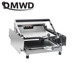Bake Burger Griddle Machine Steak Commercial Electric Hamburger Baking Oven Bread Grill Double Layers Batch Bun Sandwich Toaster