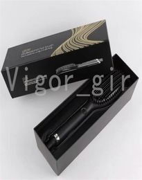 2022 Glide Hair Straighteners Brush For Girl One Step Dryer Styler Volumizer MultiFunctional Comb With Negative Lons2931929