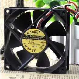 Pads New Cooler Fan for ADDA AD0812XBA73GL 8025 12V 0.55A 3wire High Air Volume Chassis Fan 80*80*25mm