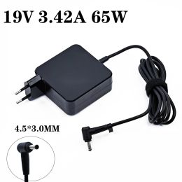 Adapter 19V 3.42A 65W 4.5*3.0MM Charger Laptop Adapter For ASUS UX481 UX481FL UX480 UX480FD X755J P553UJ PU301LA UX21 UX31A U38N