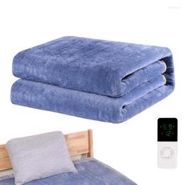 Blankets Safety Heating Blanket 150x80cm Overheating Protection Anti-Leakage Flannel Fast Heated Throw For Household And Office