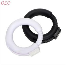 Cockrings IKOKY Silicone Penis Rings Adult Sex Products Cock Ring Toys For Men Delay Ejaculation Adjustable1069233