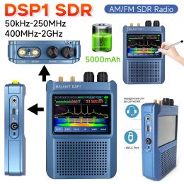 Radio DSP1 SDR Malachite Radio Receiver 50kHz~250MHz 400MHz~2GHz 1.10D Malachite Receiver Radio Shortwave Support AM/SSB/CW/NFM/WFM