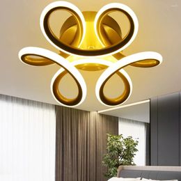 Wall Lamp Nordic 3000k-6000k Mental Easy To Instal Floral Shape With Lampshade Mounted For Living Room Bedroom Dining
