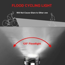 1500Lumen Light Bicycle Light Front Rechargeable LED Headlight Cycling Flashlight MTB Headlight Zoomable Luz Delantera Bicicleta