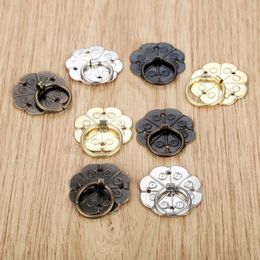 DRELD 5Pcs Vintage Drawer Cabinet Desk Door Pull Handle Knob Antique Zinc Alloy Cupboard Kitchen Furniture Handle Pull Knob 30mm