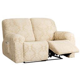 Non-Slip Lounger Sofa Slipcover Couch Cover Living Room 1/2/3 Seat Jacquard Recliner Sofa Cover Elastic Nordic Armchair Covers