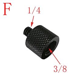 50pcs 1/4" to 3/8" 5/8" to 1/4" Male to Female SC-6 Cold Hot Shoe Thread Screw Mount Adapter Tripod Plate Screw for SLR camera