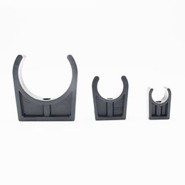 20/25/32/40/50/63/75/90/110mm Diameter Gray UPVC Water Supply Pipe Clamps Clips Fittings