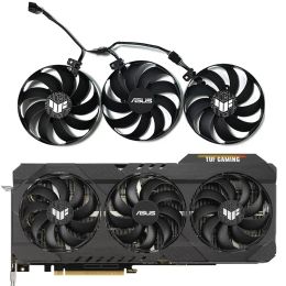 Pads 3 new graphics card fans CF9010U12D PLD09210S12H DC12V for ASUS TUF RTX 3060 RTX 3060 TI RTX 3070 RTX 3080 RTX 3090 GPU fans