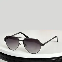 Sunglasses Women Men Flip Clip Round Brand Design CT0425 High Quality For Unisex Gold Glasses Gradient Lens Eyewear Uv400