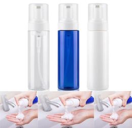 Travel Foamer Mousse Bottles Jar Container 200ml Plastic Empty with Pump Hand Wash Soap Dispenser Bubbling Foam Bottle Jars 0105PA6678144