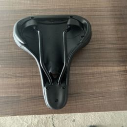 Hollow Leather Bicycle Saddle Sports Riding Cycling Parts MTB Racing Road Bike Seat Soft Silica Gel Accessories Cyclist Cushion