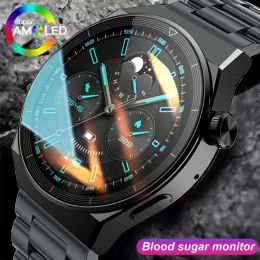 Watches NEW NFC Smart Watch Men GT3 Pro AMOLED 360*3960 HD Screen Heart Rate Bluetooth Call IP68 Waterproof SmartWatch For Huawei Xiaomi