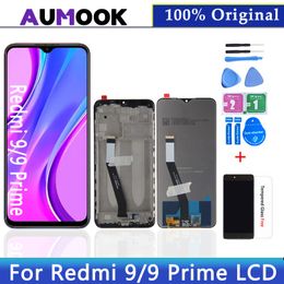 6.53" Original LCD For Xiaomi Redmi 9 Prime Display Touch Screen Assembly For Redmi 9 LCD Display Screen Replacement Parts