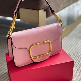 Womens handbag designer bag fashion one shoulder bag leather alphabet flip baguette bag luxury banquet chain bag travel crossbody bag purse makeup HOBO bags
