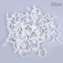 50/100pcs Plastic Plant Support Clips Clamps Garden Greenhouse Vegetables Clips