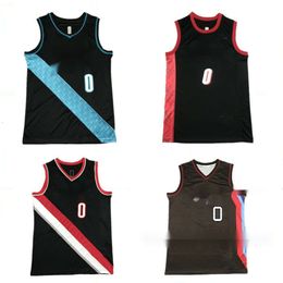 Jersey Pioneer Jersey Youth Men S And S Leisure S Vest Training Clothing Lillard Embroidered Basketball Shirt hirt