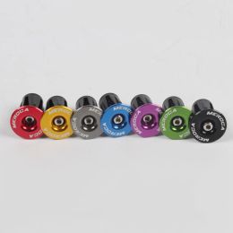 1Pair Bike Handlebar Cap Bicycle accessories Aluminium Alloy Bike Handlebar End Lock-On Plugs Bar plug Caps Covers Bicycle Parts