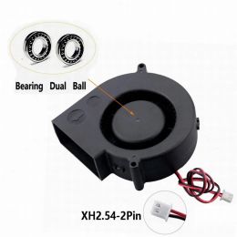 Cooling 1 Piece Gdstime DC 12V 9733 97mm 90mm Dual Ball Bearing Brushless Blower Cooler 97mm x 33mm 9cm Turbo Barbecue Cooling Fan